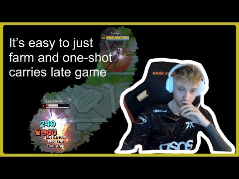 Rekkles shares his Caitlyn playbook