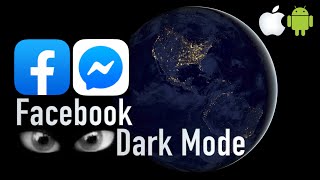 Facebook Dark Mode! How to enable on iOS and Android!!!