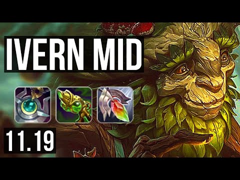 IVERN vs VEX (MID) | 0/1/14, 1.4M mastery, 500+ games, Rank 13 Ivern | BR Master | v11.19