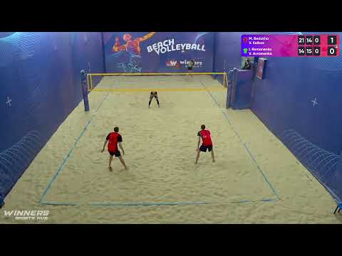 19:50 M. Bedukha / V. Kelbas - I. Romanenko / V. Avramenko 15.10.2022 | Winners Beach Volleyball