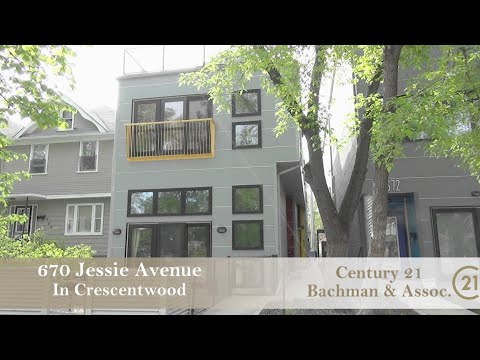 Modern Condominium for sale at 670 Jessie Ave in Crescentwood