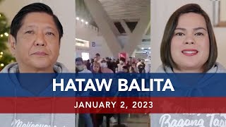 UNTV: Hataw Balita Pilipinas | January 2, 2023
