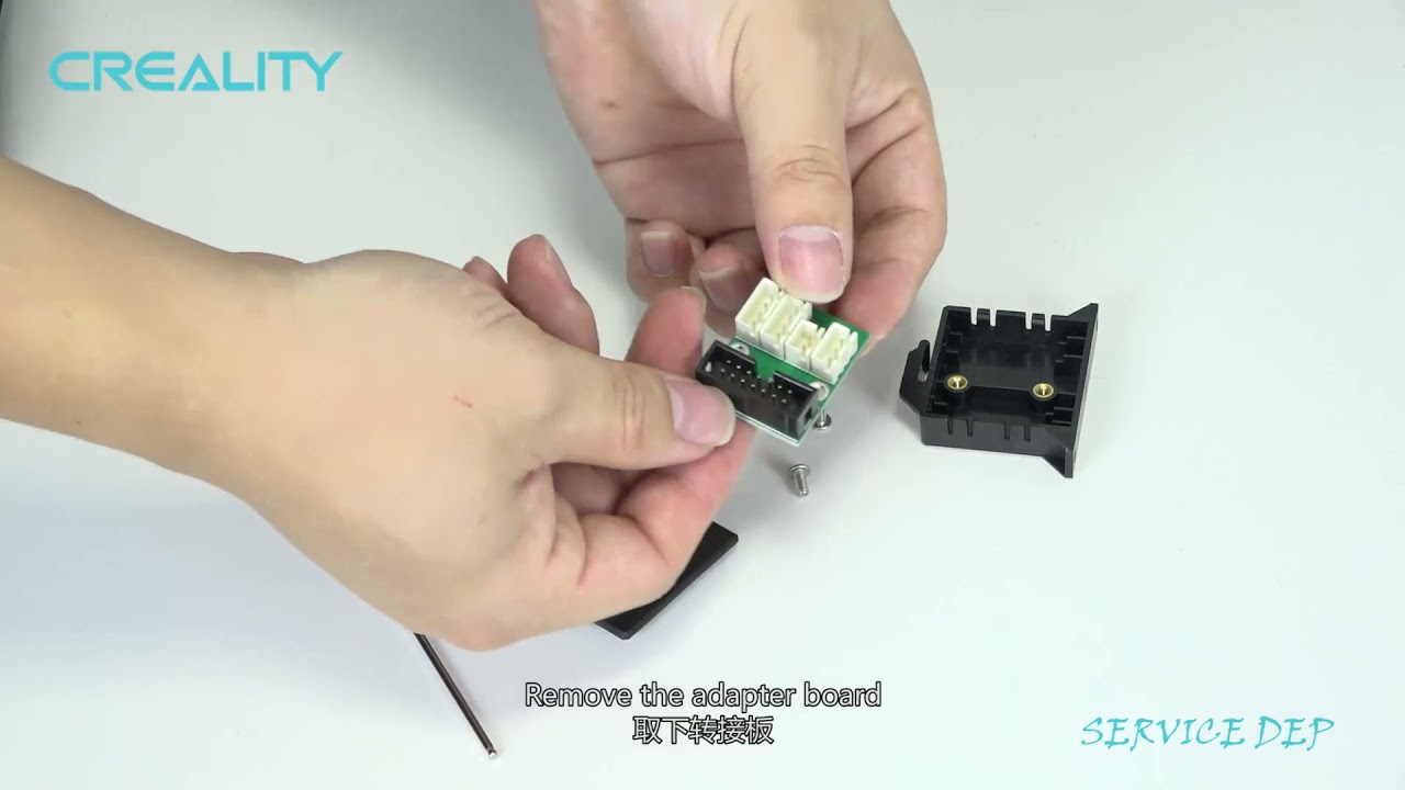 Service tutorial CR - 6 MAX the adapter board kit replacement