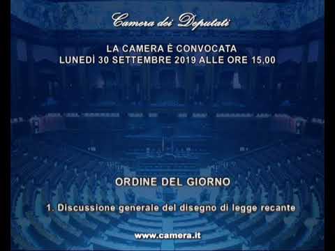 Diretta canale satellitare della Camera dei deputati