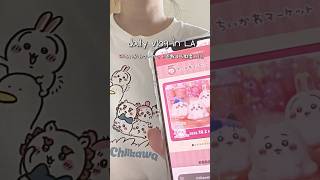 🇺🇸daily vlog with chiikawa|アメリカからちいかわマーケット参戦👻#ちい活 #ちいかわ #アメリカ生活 #駐在妻 #海外生活 #chiikawa #shorts