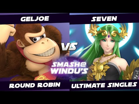 Smash @ Windu's 152 - GelJoe (Donkey Kong) vs SeVen (Palutena, Mario) - Round Robin