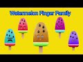 Watermelon Finger Family Song01 Daddy Finger Family Rhymes For Children Watermelon Finger Family