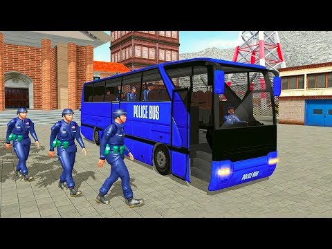 US POLICE BUS MOUNTAIN DRIVING SIMULATOR android gameplay [1080p video game review]