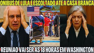 REUNIÃO COM TRUMP VAI ACONTECER NA FORÇA! DELEGAÇÃO INTEIRA DE LULA JÁ ESTA NA CASA BRANCA!