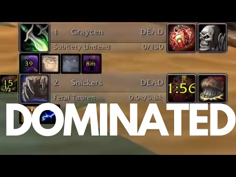 CRAZY RNG Boomkin 1v2 vs Graycen & Bean