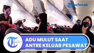 Unggah Video Perdebatan saat Antre Keluar Pesawat, Wanita Ini Malah Panen Hujatan dari Warganet