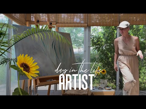 A Day in the Life of a Flower Painter