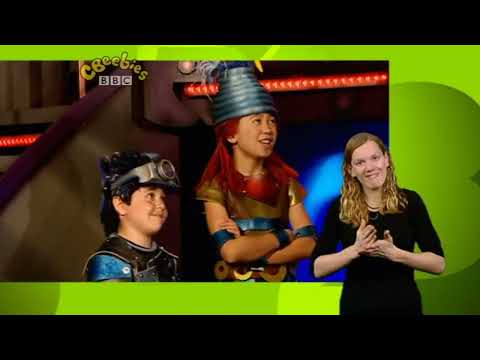 CBeebies | Sign Zone: Space Pirates - S01 Episode 24 (Music to Spin Around To)