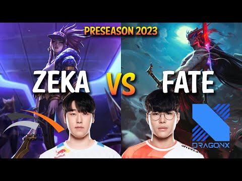 HLE Zeka vs DRX FATE - AKALI vs YONE Mid - KR Ranked