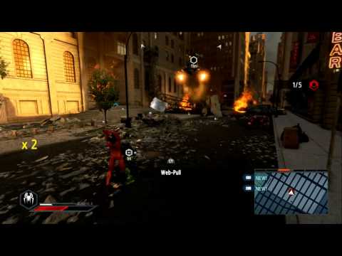 The Amazing Spider-Man 2 (PS4) playthrough pt37 - And Now, a Joker Ripoff (Green Goblin Boss)