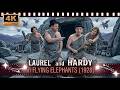 Laurel And Hardy Flying Elephants 1928 4K RESTORED Full Silent Short Film