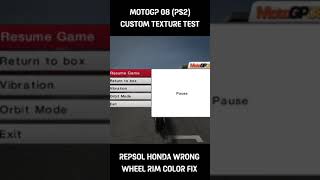 Download lagu MotoGP 08 (PS2) Custom texture test mp3