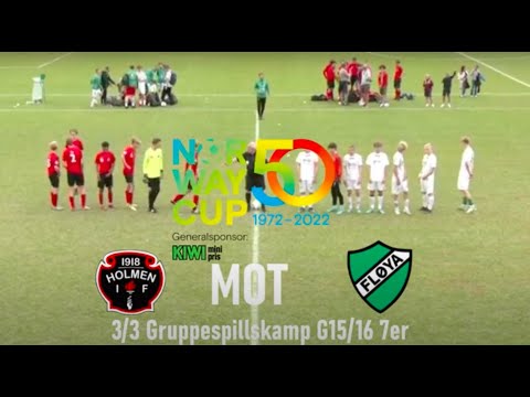 Holmen IF - Fløya IF G15/16 gruppespillskamp 3/3 på Norway Cup