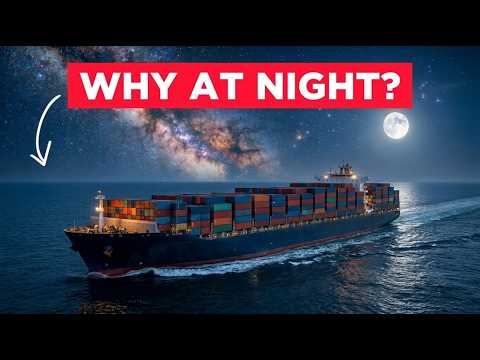 Why Cargo Ships Don't Sail During The Day
