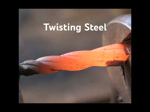 Simple Twist - Beautiful Ornament    #blacksmithing #blacksmith #twist #decorative