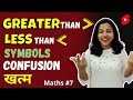 Maths Me Greater Than Less Than Vedic Maths Trick Arti Shorts