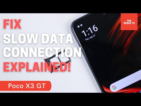 FIX POCO X3 GT SLOW NETWORK CONNECTION?