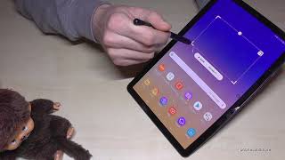 Samsung Galaxy Tab S4: How to record the screen? take a screencast | screen recording