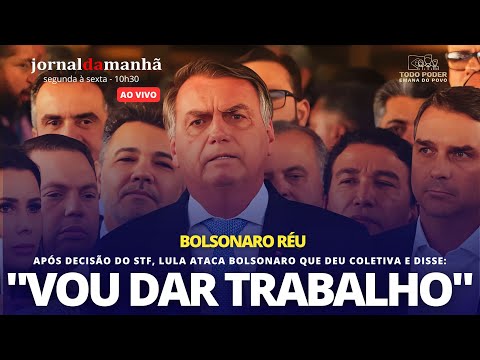 STF ACEITA DENÚNCIA E BOLSONARO AVISA: 