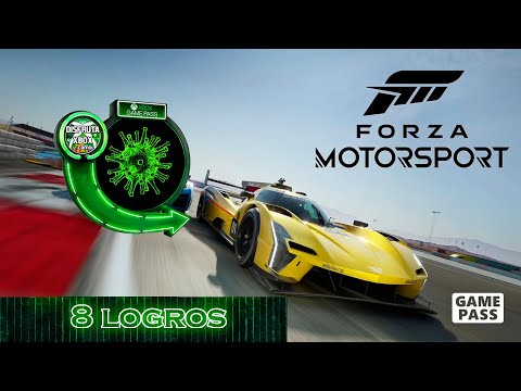 Forza Motor Sport 8/+ 8 Logros/Game Pass/Microsotf/Xbox,pc/Achievement Walkthrough/DisfrutaXbox