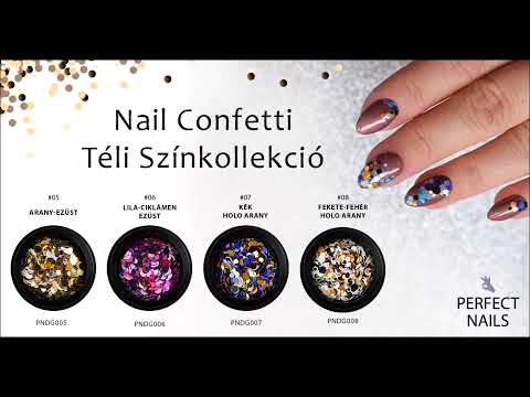 Nail Confetti téli színkollekció | Perfect Nails