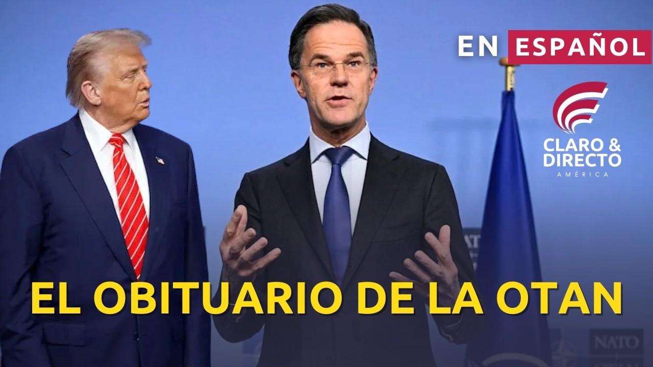 EL SECRETARIO GENERAL DE LA OTAN, MARK RUTTE, DETALLA SU REUNIÓN PRIVADA CON EL PRESIDENTE TRUMP