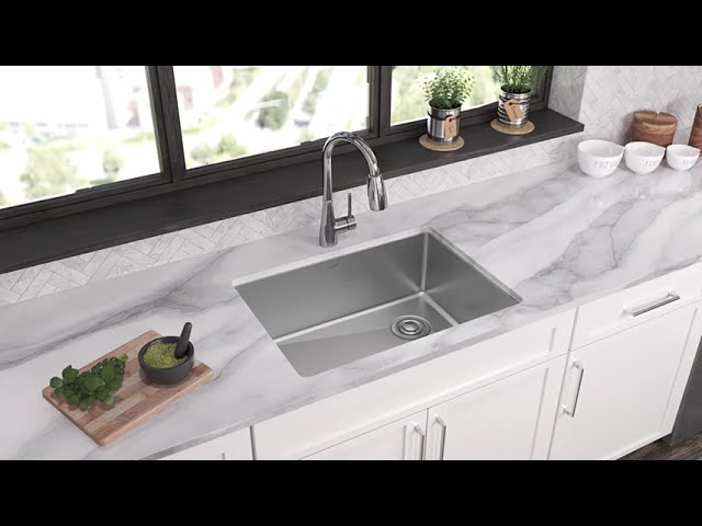 Elkay SS 31.5 x 18.5 x 9 60/40 Double Undermount Sink | Elkay Elkay SS 31.5 x 18.5 x 9 60/40 Double Undermount Sink | Elkay