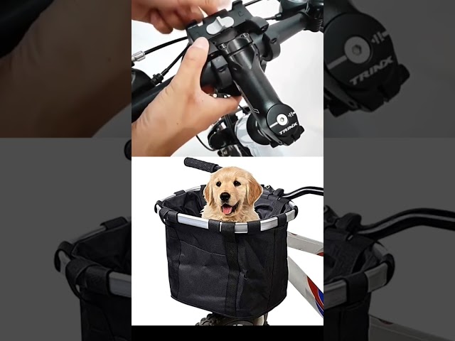 Vídeo relacionado con Flintronic Cesta de Bicicleta para Niños, Canasta para Bicicleta para Niñas Tejida a Mano, Canasta para Bicicletas con Correas Ajustables, Cesta de Bicicleta con Timbre Serpentinas Pegatinas