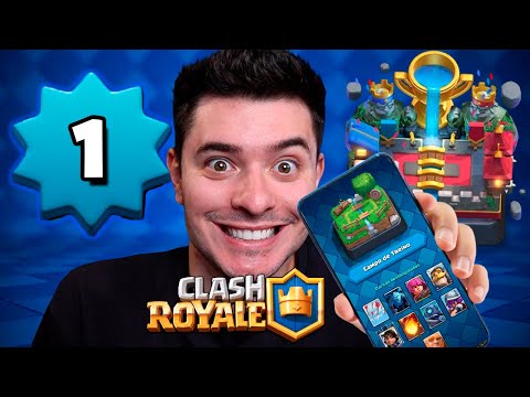 Clash Royale! Do ZERO a ARENA LENDÁRIA!