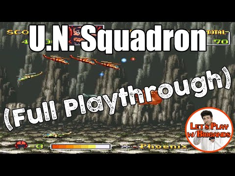 U.N. Squadron (Super Nintendo Full Playthrough)