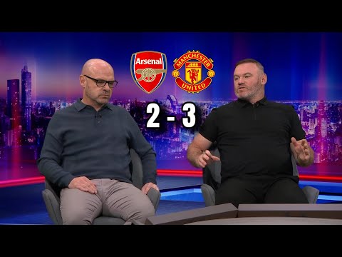 Wayne Rooney REACTS to Man United’s STUNNING 3–2 Win vs Arsenal | MOTD