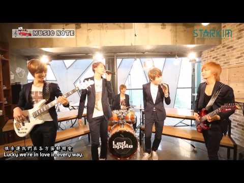 2013-04-09 Led apple Music Note #14/50►Jason Mraz & Colbie Caillat - Lucky [繁中+Eng]