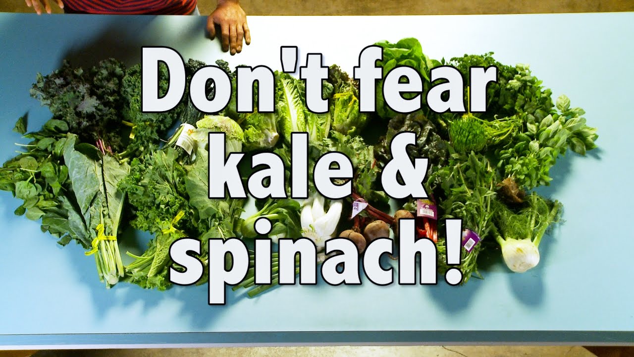 24 Greens that Taste Great in Green Smoothies and Salads