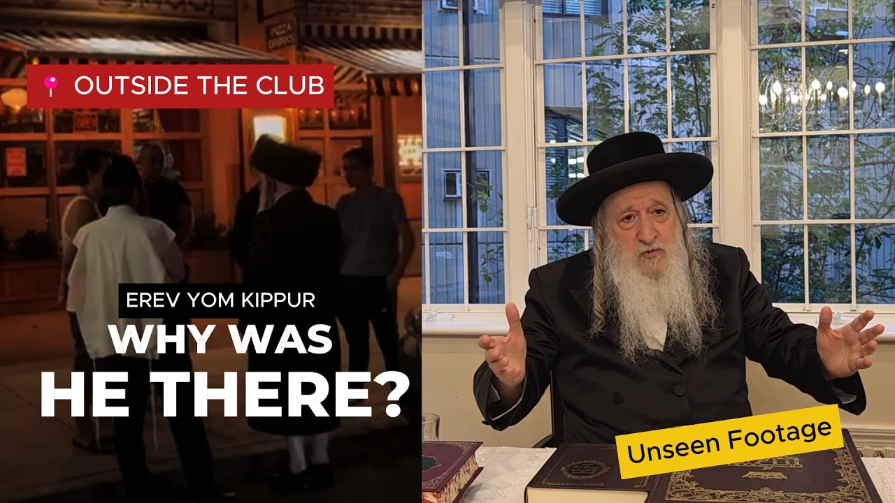 Limnover Rav Rabbi Yaakov Shlomo Meisels Speaks Out After Viral Club Videos