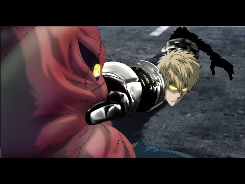 Genos VS Face Ripper | OPM ONE PUNCH MAN S02 👊👊