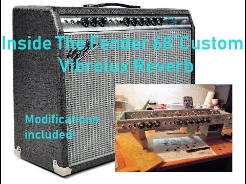 A Look Inside the Fender Custom 68´ Vibrolux Reverb including a simple Modification!