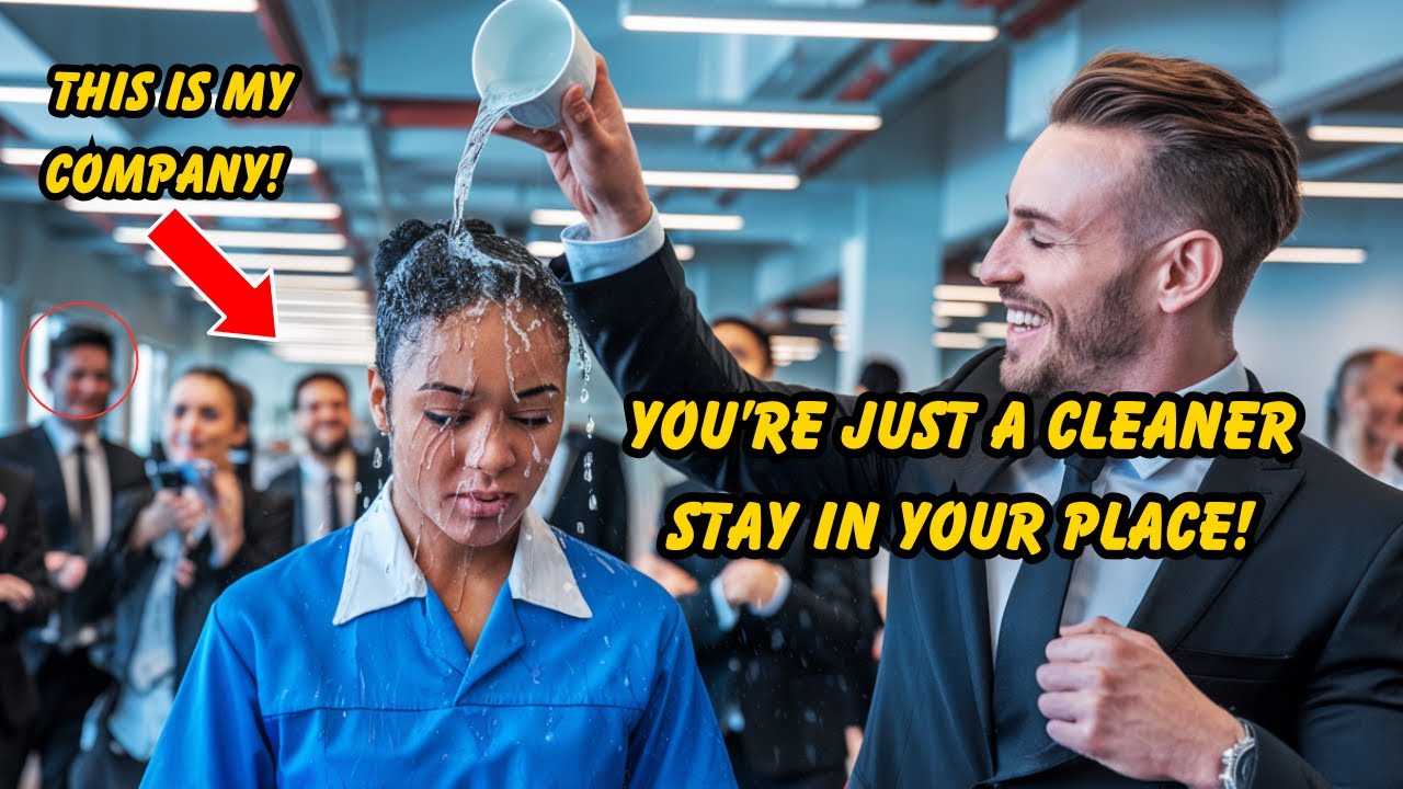 Black CEO's Daughter Goes Undercover as a Cleaner to Test the Employees, She Fires Them Days Later