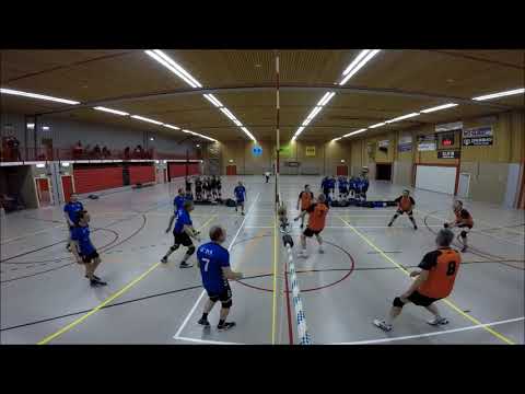 The longest volleybal-rally second class Dutch volleybal (unbelievable!) |  URK-OLDEMARKT