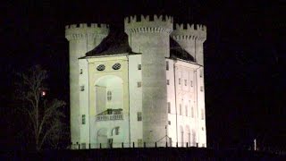 preview picture of video 'Castello nella notte, Aymavilles - VALLE D'AOSTA'