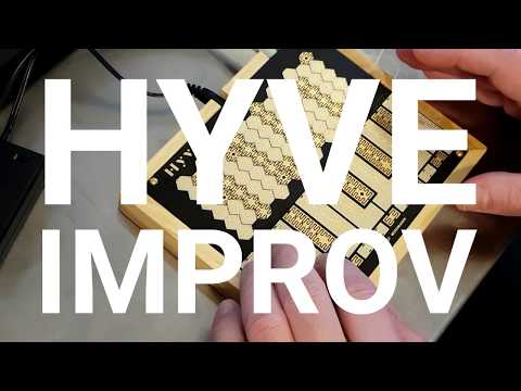 HYVE Touch Synthesizer Ambient Improvisation