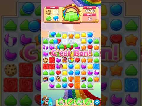 Cookie Jam Rainbow Run Level 500