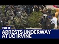 UC Irvine protests: Cops tear down pro-Palestine encampment, mass arrests made