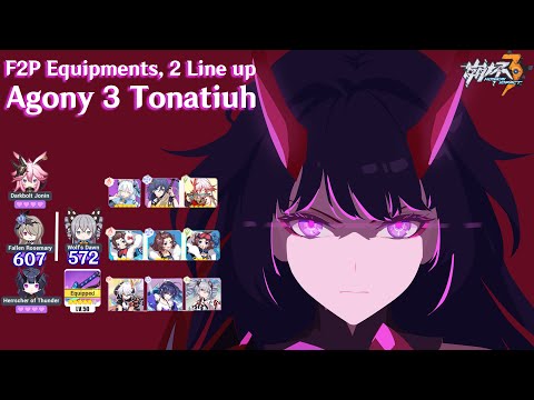 Tonatiuh Abyss F2P Set Buff Lightning [Agony3] | Honkai impact 3