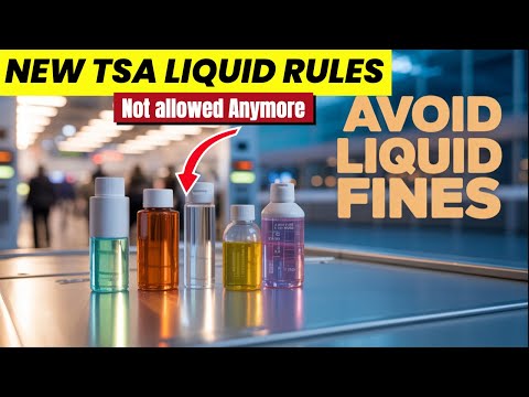 Packed Wrong? Common TSA Liquid Rule Failures