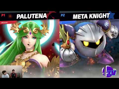 WaveDash 2023 Losers Top 24 - Atreus (Palutena) Vs. Joseph (MetaKnight) - SSBU Tournament